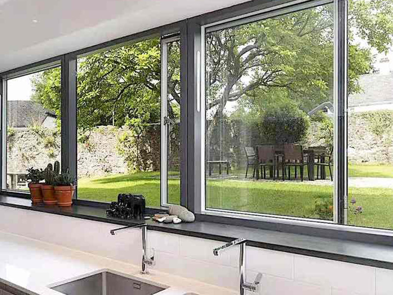 Aluminum sliding windows